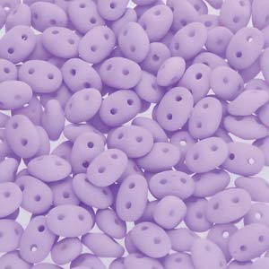 Bondeli Matte Purple Superduo Beads