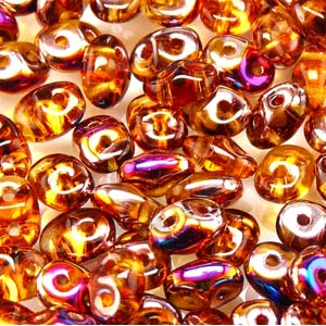 Topaz Sliperit Superduo Beads