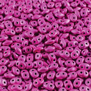 Metalust Hot Pink Superduo Beads