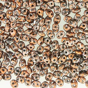 Tweedy Copper Superduo Beads