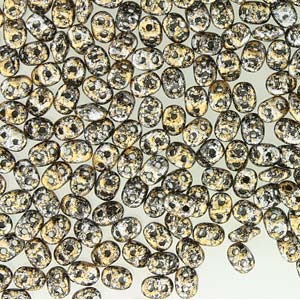 Tweedy Gold Superduo Beads