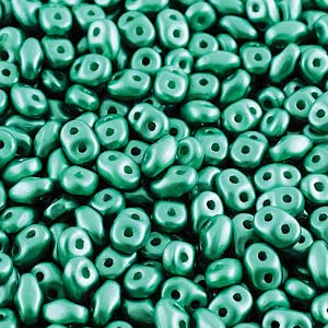 Pastel Green Superduo Beads