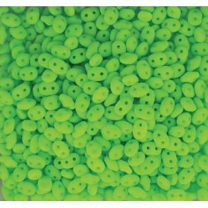 Neon Lime Superduo Beads
