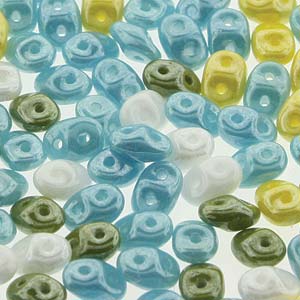 Dandelion Summer Mix Superduo Beads