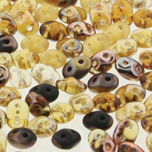 Wild Honey Mix Superduo Beads