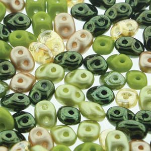 Rainforest Mix Superduo Beads