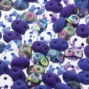 Night Magic Mix Superduo Beads