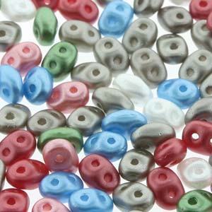 Rose Cottage Mix Superduo Beads