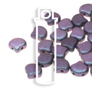 Polychrome Mix Berry Ginko Beads