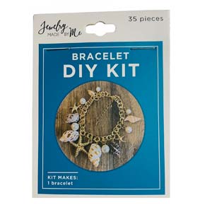 Seashell Charm Bracelet DIY Kit