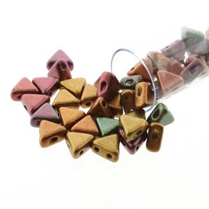 Crystal Violet Rainbow Kheops par Puca Beads