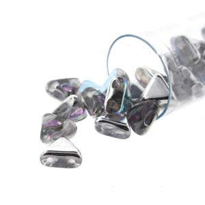 Crystal Silver Rainbow Kheops par Puca Beads