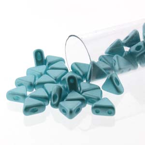 Pastel Aqua Kheops par Puca Beads