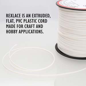 REXLACE® Plastic Flat Cord