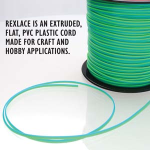 Rexlace Neon Blue/Neon Green Lacing Cord