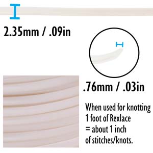 Rexlace Pearl Lacing Cord