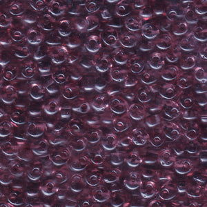 Transparent Smoky Amethyst Miyuki Magatama Beads 4mm