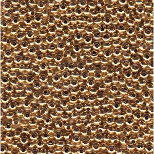 24Kt Gold Plated BeadSmith Metal Seed Beads 6/0