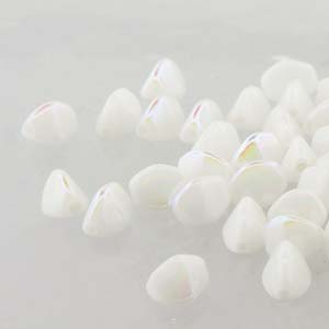 PNC05-02020-28701 Pinch Bead 5mm White AB