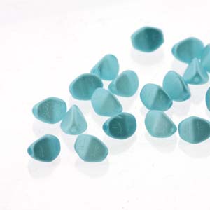 PNC05-25019 Pinch Bead 5mm Pastel Aqua