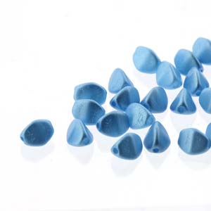 PNC05-25020 Pinch Bead 5mm Pastel Turquoise