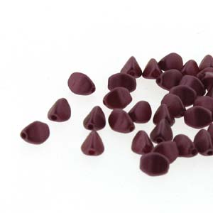 PNC05-25031 Pinch Bead 5mm Pastel Burgundy