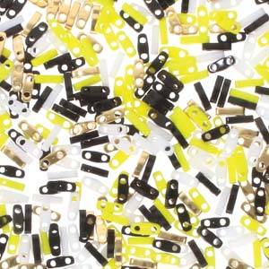 Mix Queen Of The Hive Miyuki Tila Seed Beads - Quarter Cut