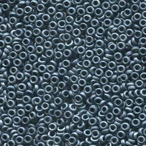 Matte Gunmetal Miyuki Spacer Beads 2.2x1mm