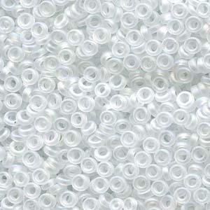 Crystal Matte AB Miyuki Spacer Beads 3x1.3mm