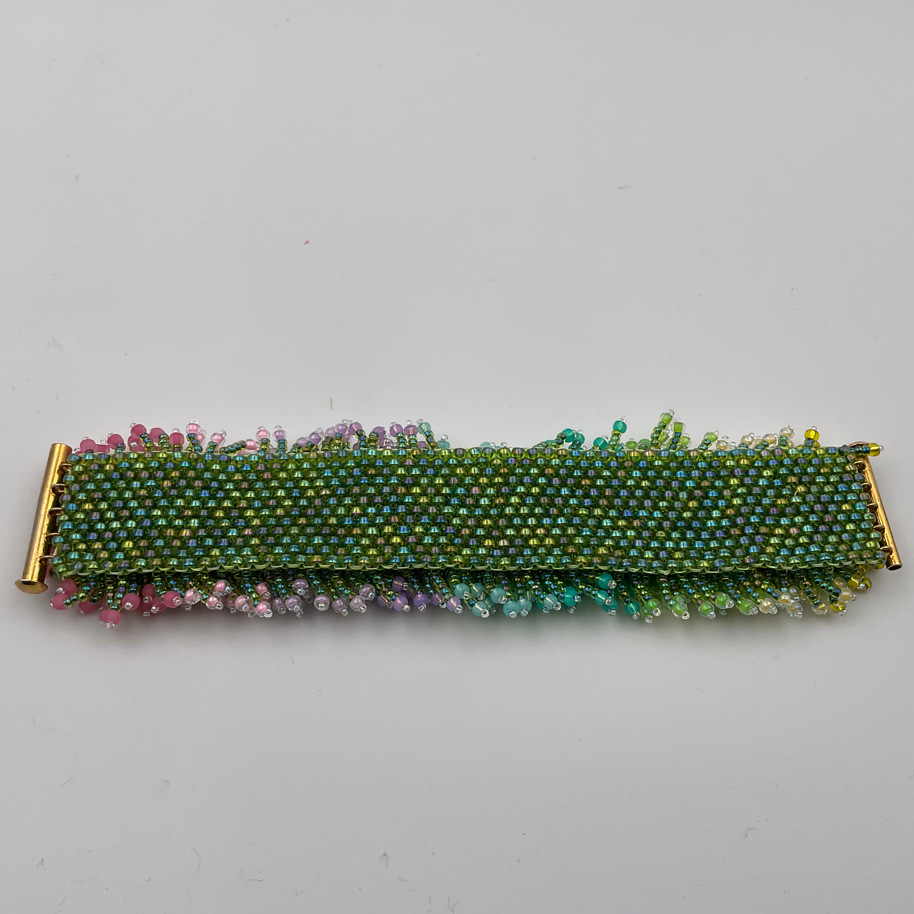 Multicolor Fringe Bracelet