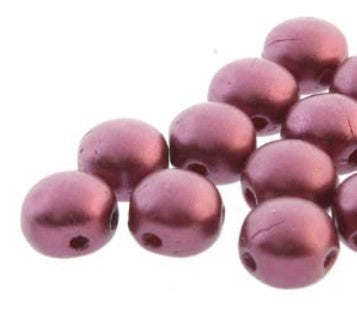 6mm Pastel Burgundy Candy Beads