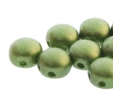 6mm Pastel Olive Candy Bead