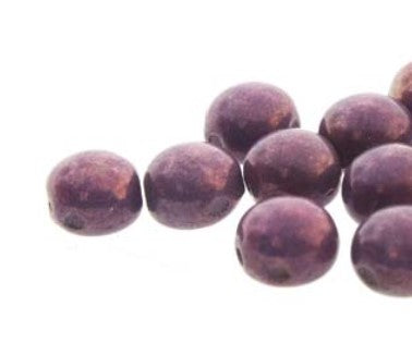 6mm Purple Vega Candy Beads